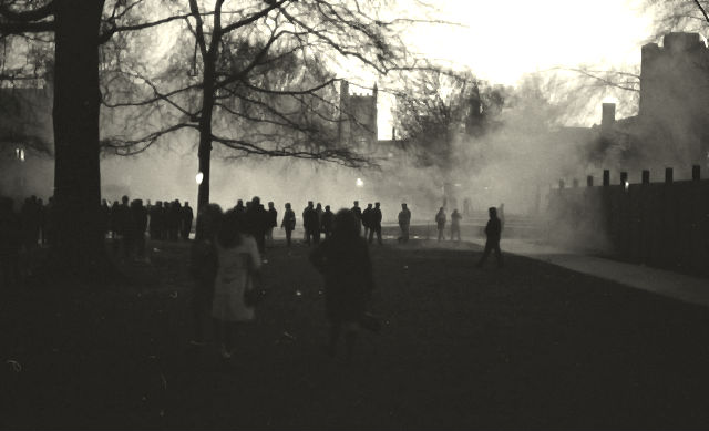 tear gas on allen quad