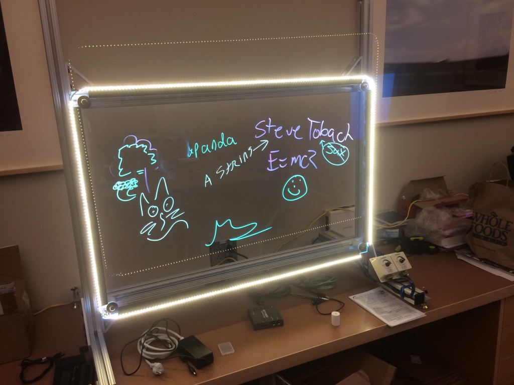 The LightBoard Is Done! – Duke Digital Media Community