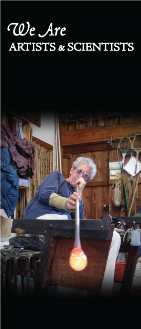 Rob Levin, Glassblower, Burnsville