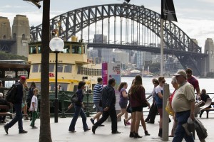 C.O.S - Walking Sydney images…Circular Quay and Customs House 2014