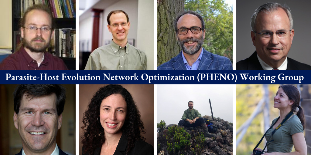Parasite-Host Evolution Network Optimization (PHENO) Working Group faculty members.