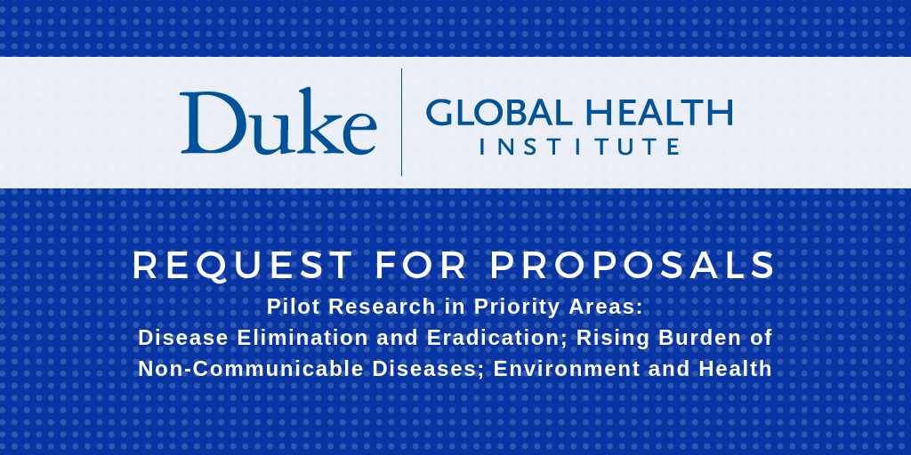 Global Health pilot research RFP.
