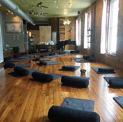 Yoga studio.