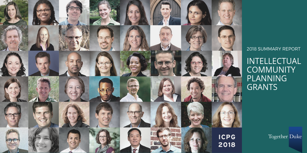 ICPG 2018 grantees.