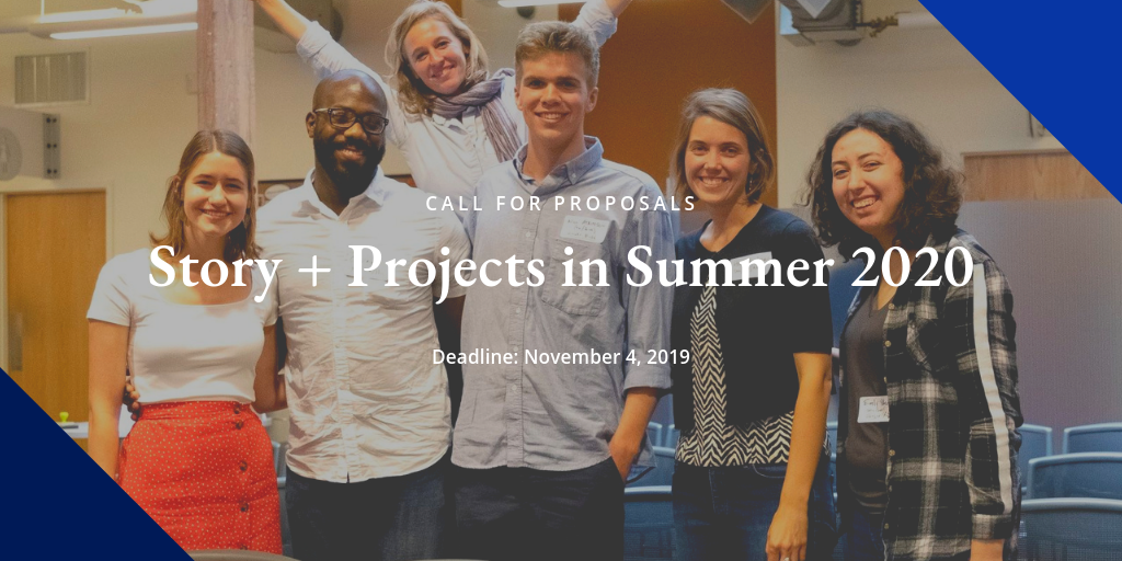 Propose a Story+ project for Summer 2020