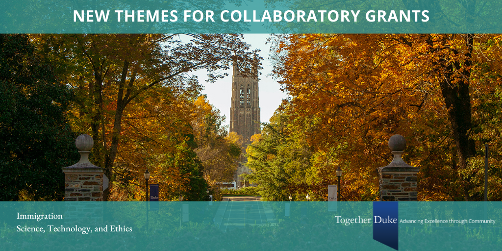 New themes for Collaboratory grants.