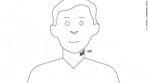 A patent for Google's neck 'tattoo' 6