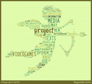 Fig. 6. Word Cloud of all my weekly blogs generated by use of Tagxedo 
