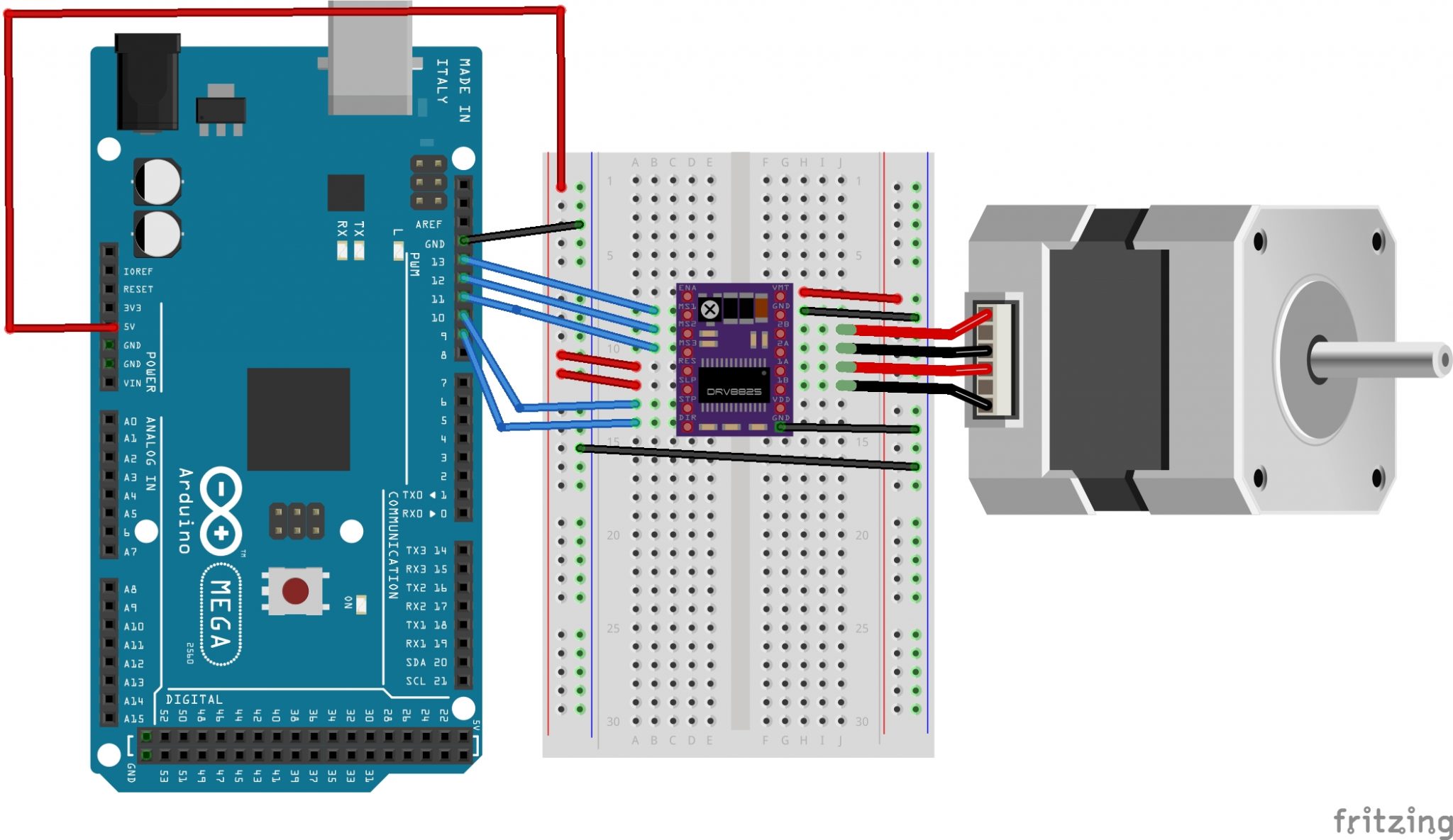 Motor Drivers Fritzing Diagram Duke MEMS Experiment Design And