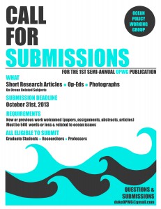 Call For Submissions 10.2013