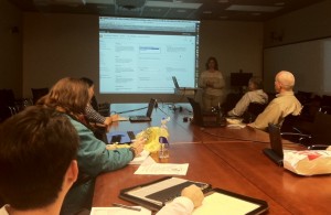 Debrah Suggs, OIT shows off her mad SharePoint skills at a recent Learn IT @ Lunch session!