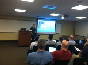 John Straffin (IT Security Office) talking about setting up MFA (multi-factor authentication).