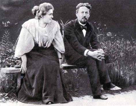 Lydia (Lika) Mizinova & Anton Chekhov 1897.