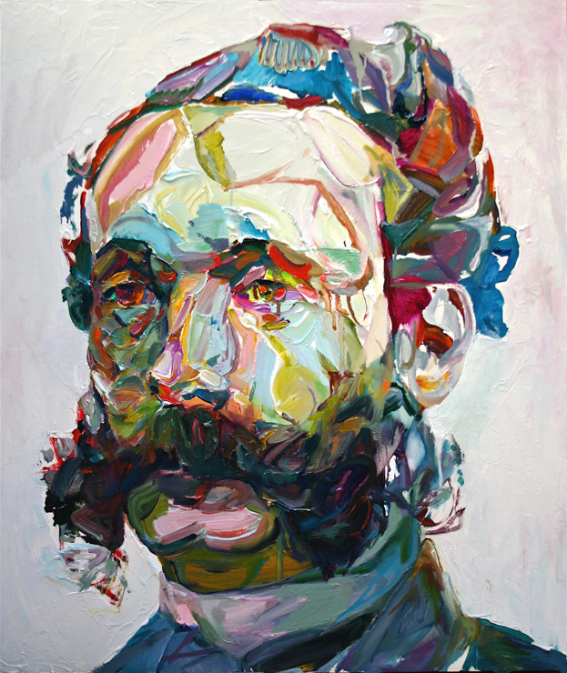 Chopsy, 2011, oil on panel, 28"x24"