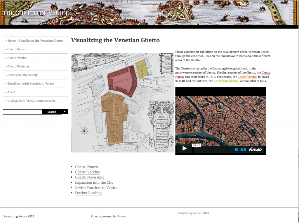 Summer Visualizing Venice Workshops