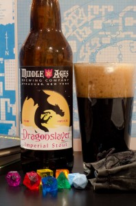 Middle Ages' Dragon Slayer Imperial Stout. Cheers!