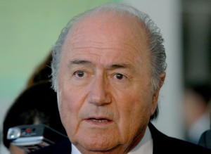 FIFA President Sepp Blatter  Courtesy of wikimedia.org