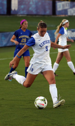  The UK women's soccer team defeats Morehead State 3-0 on Sunday, September 7, 2014 at the Wendell and Vickie Bell Soccer Complex. Photo by Britney Howard | UK Athletics