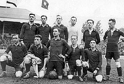 The infamous 1920 Belgian Olympics team.