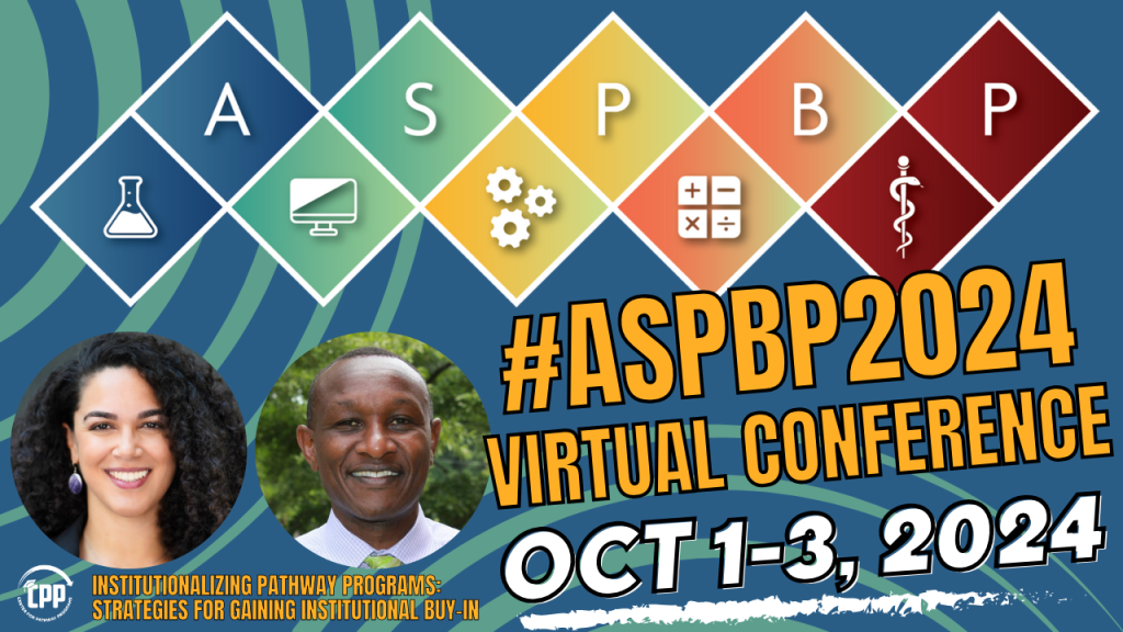 Amber and Charles' headshots with the ASPBP logo in the background