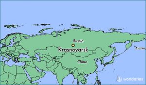 Krasnoyarsk Map