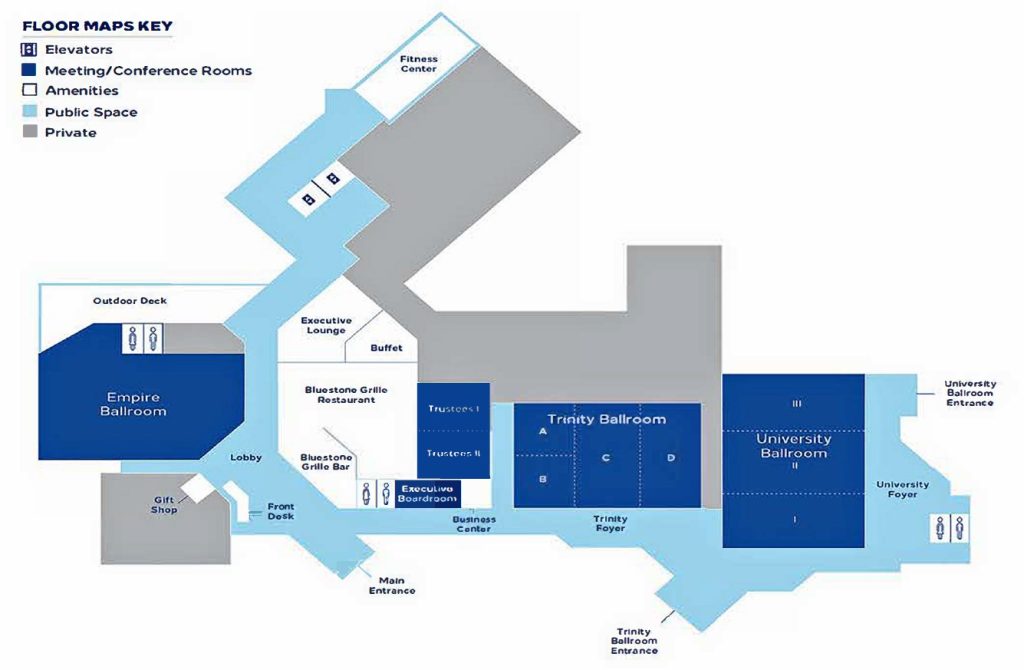 Hilton Durham Floor Plan