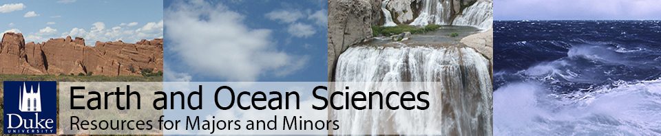 Earth and Ocean Sciences