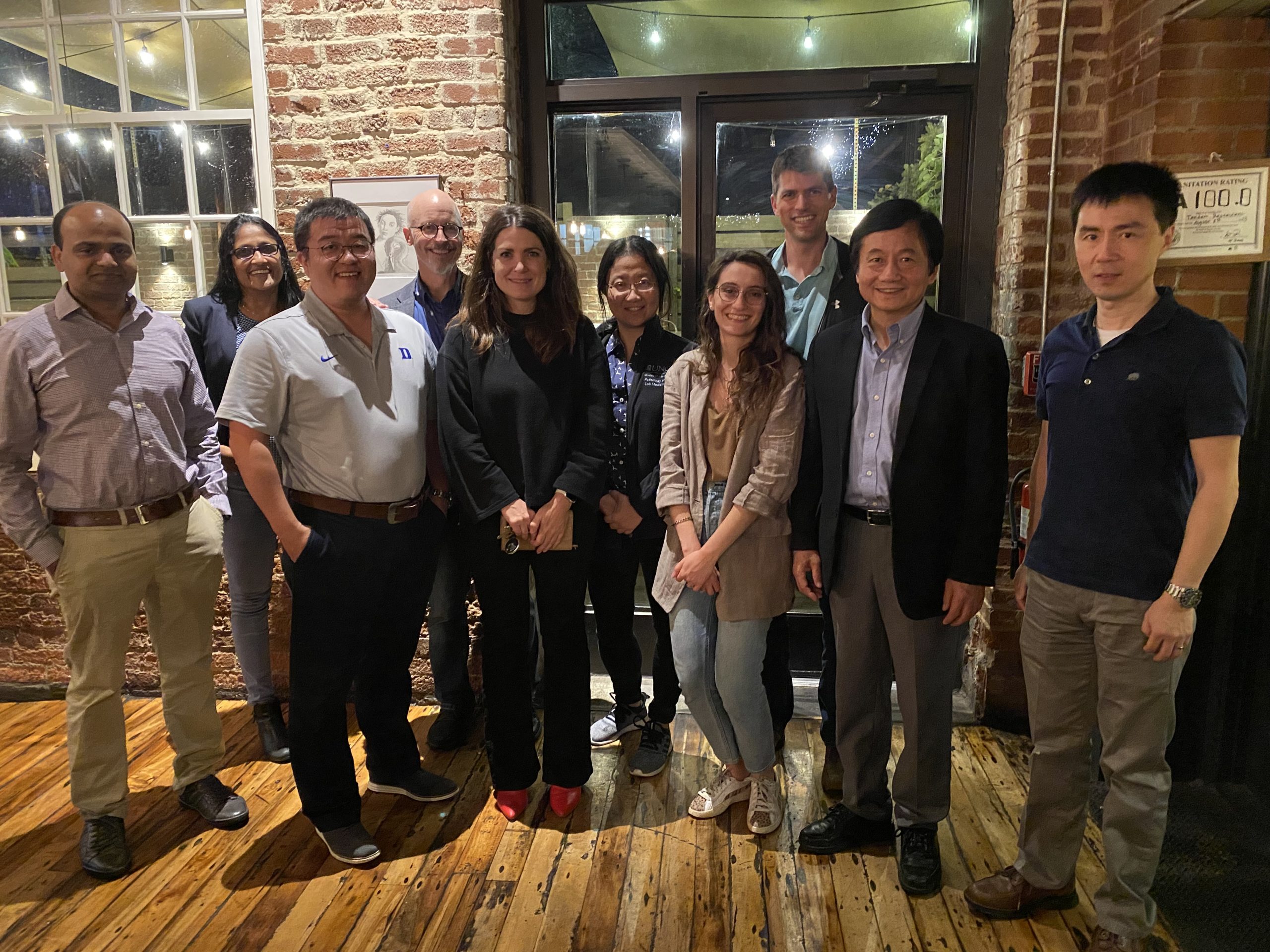 Keynotes and invited speakers dinner at Tandem Carrboro