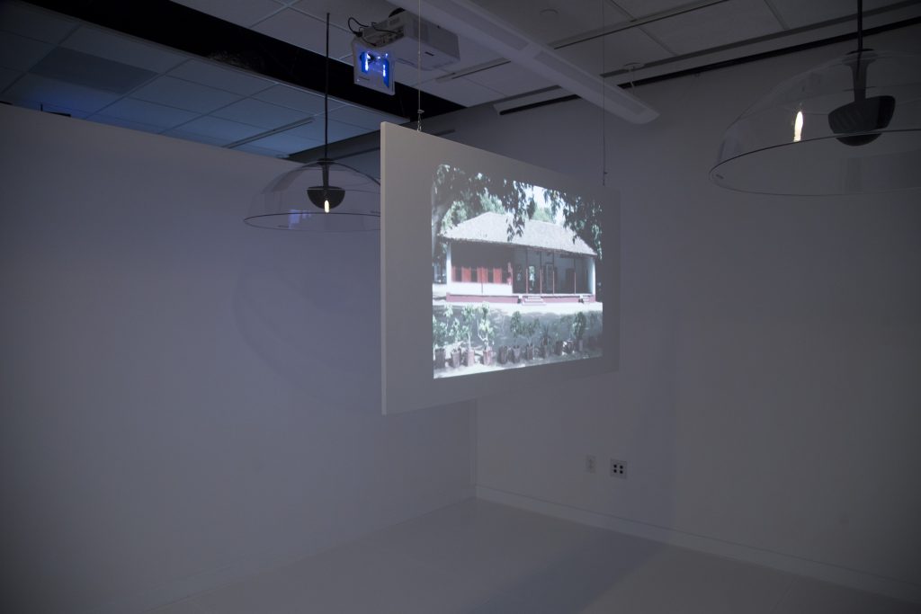 video displayed in Jameson Gallery