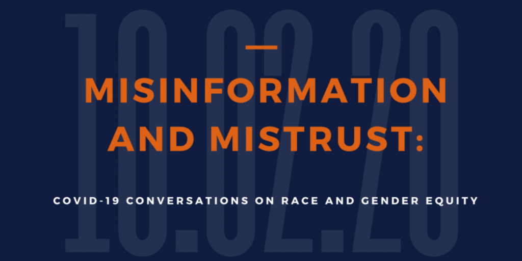 Advertisement for Misinformation and Mistrust symposium