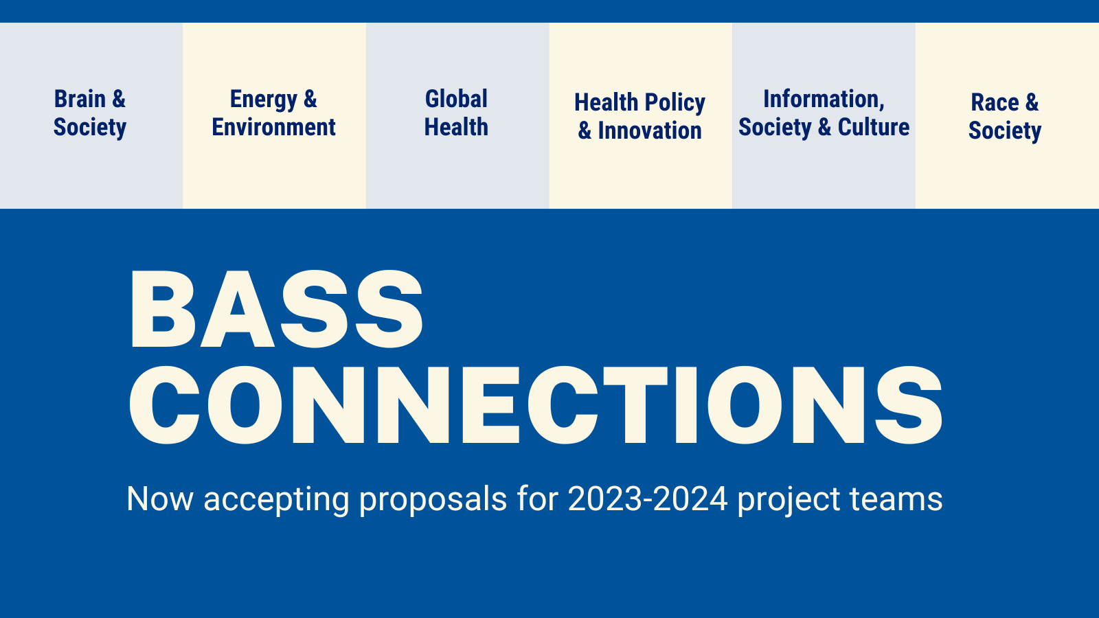 Now accepting proposals for 2023-2024 project teams.