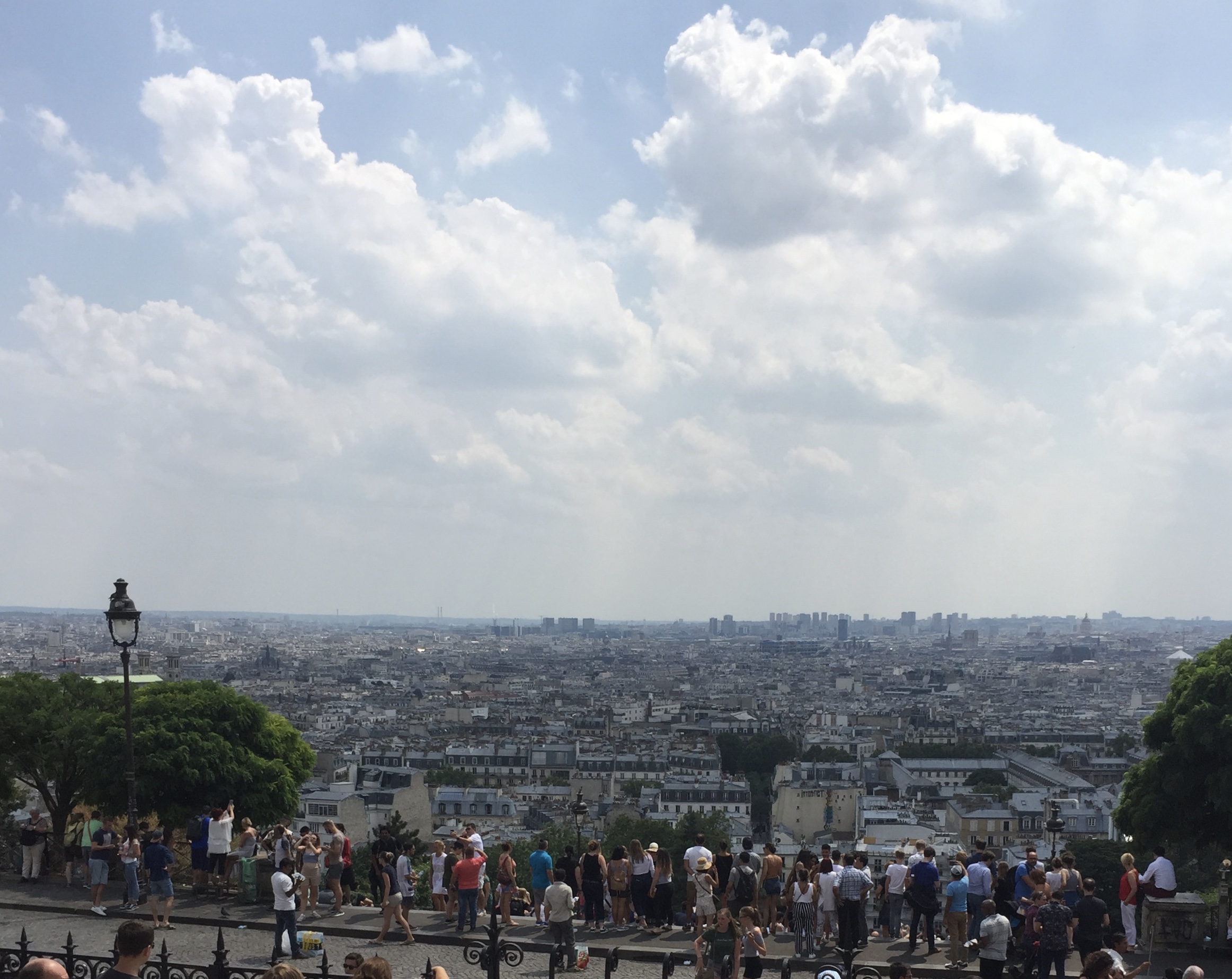 Paris, France. View from Montmartre.