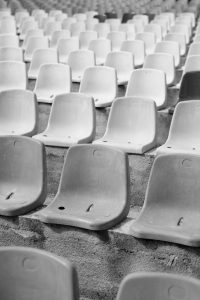 Seats within an auditorium