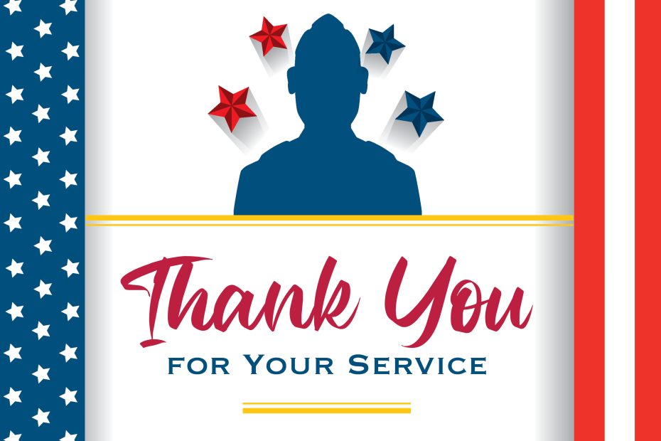 Thank you for your service!