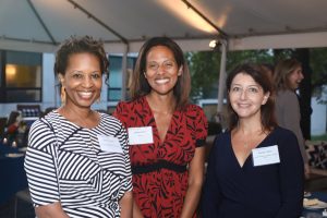 Nicole Dozier of the NC Justice Center, Senator Sydney Batch, and Former NC DHHS Secretary Mandy Cohen