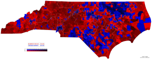 NC Voting map