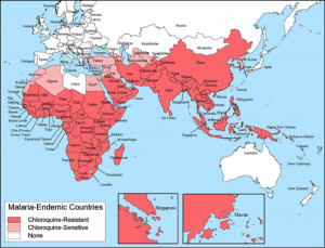 malaria-countries