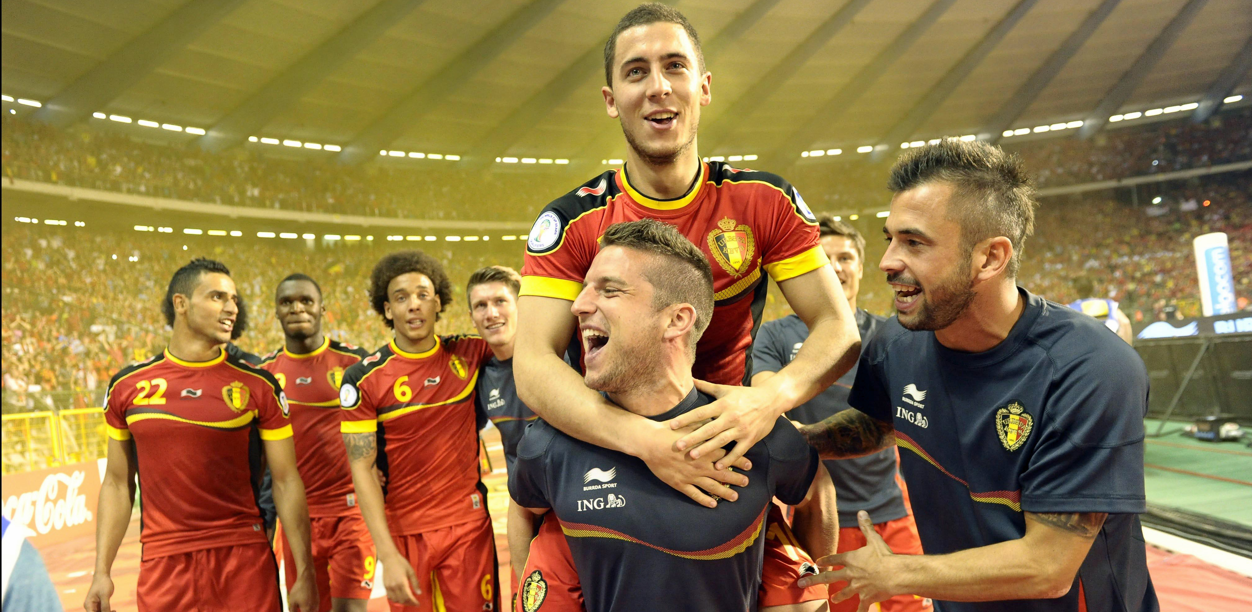 Belgian Football Team Large Photo 