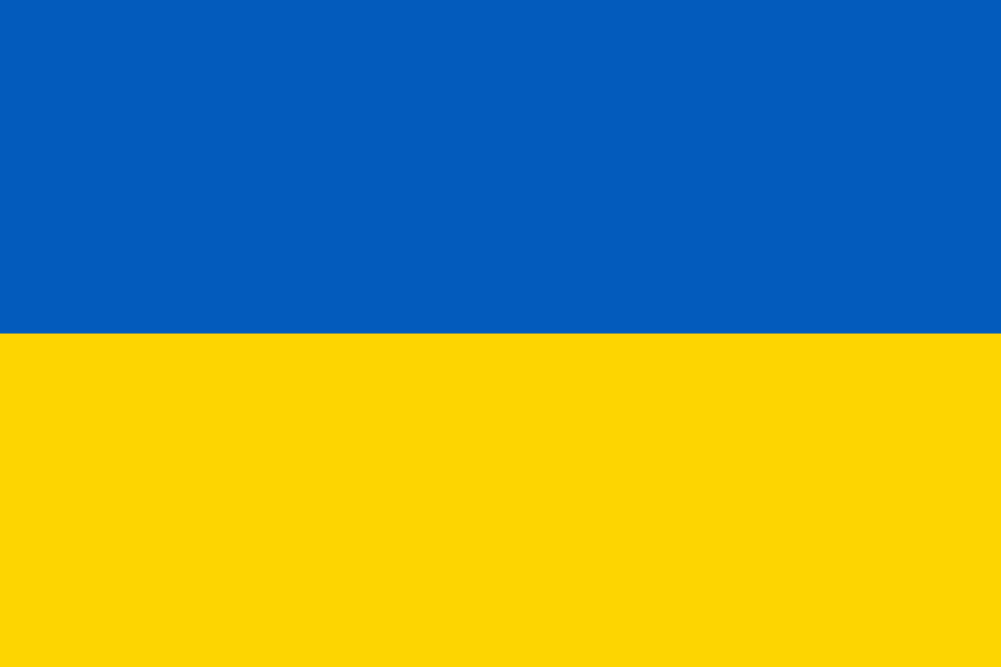 Printable Ukrainian Flag