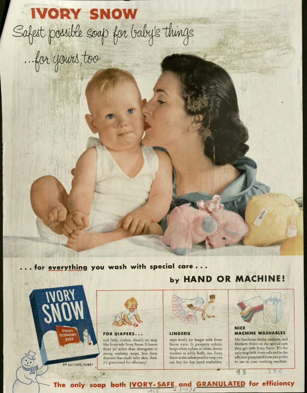 Ivory Snow 3, 1955