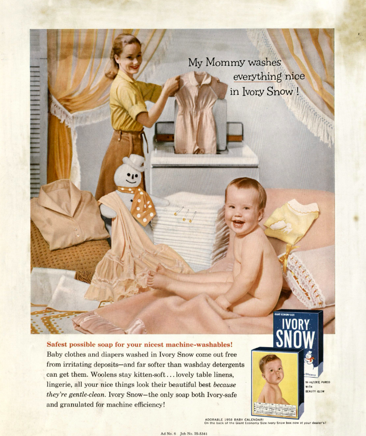 Ivory Snow 2, 1958