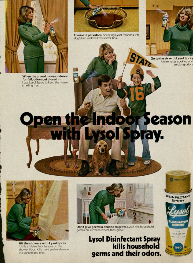 Lysol, 1977 – 1984