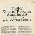 JWT Competitive Advertisements Collection, 1978-6 c.1, "IBM"